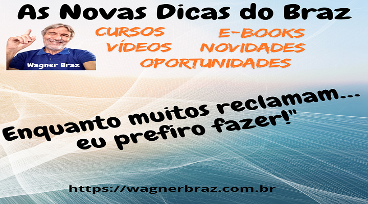 Nunca é tarde para começar…..Então vamos começar agora?